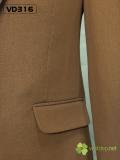316 Bộ Vest nâu trơn nhạt #2